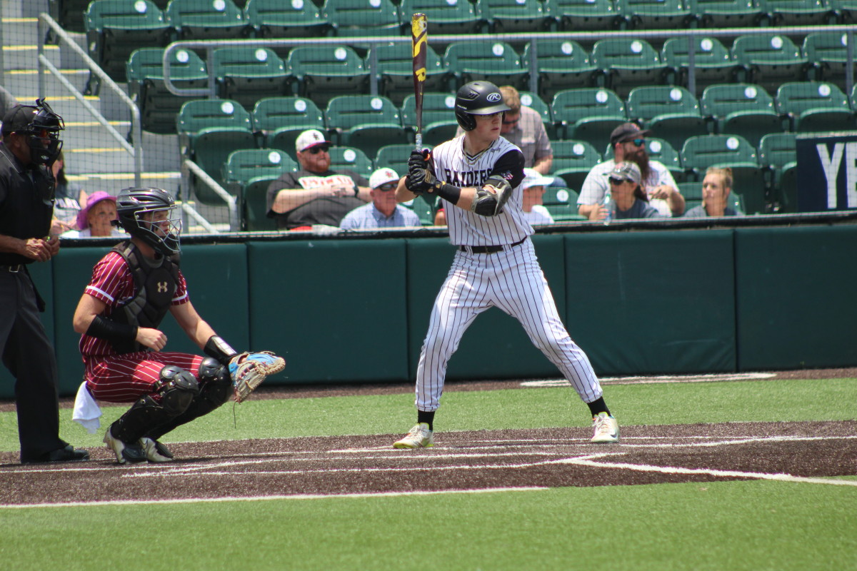 Texarkana Liberty-Eylau Canyon Randall 4A UIL state semifinals Texas baseball playoffs 060723 Andrew McCulloch 18